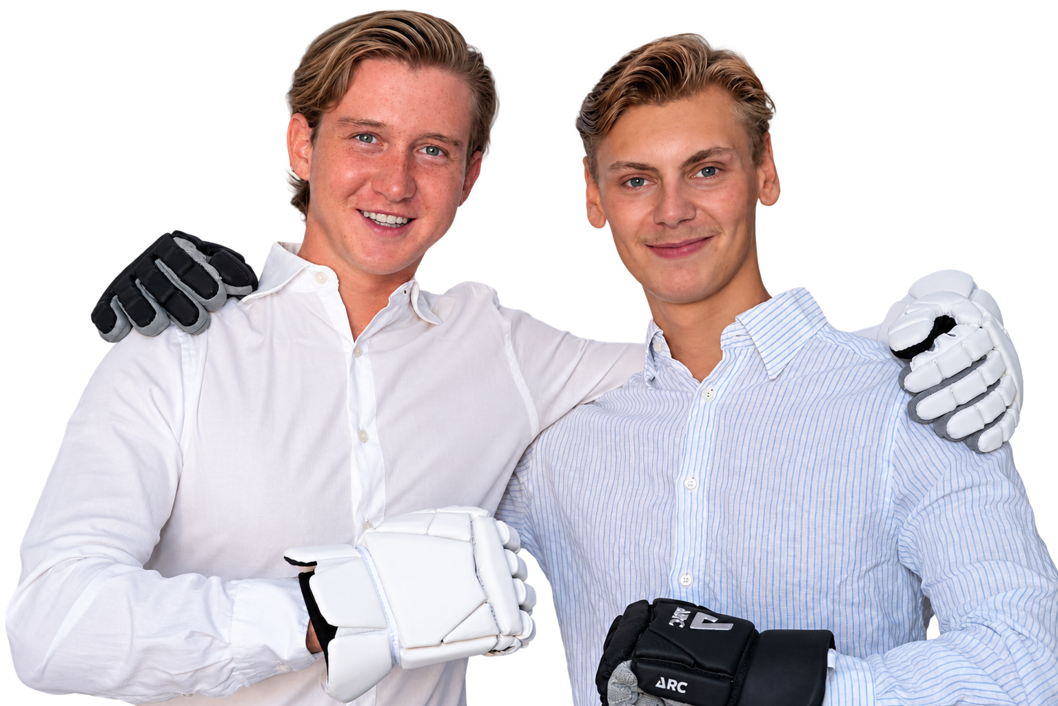 Oscar Capobianco och Rasmus Gustafsson, säljarna bakom Sellco